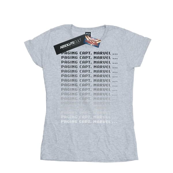 Marvel Dam/dam Captain Marvel Paging Captain Marvel - T-shirt i bomull