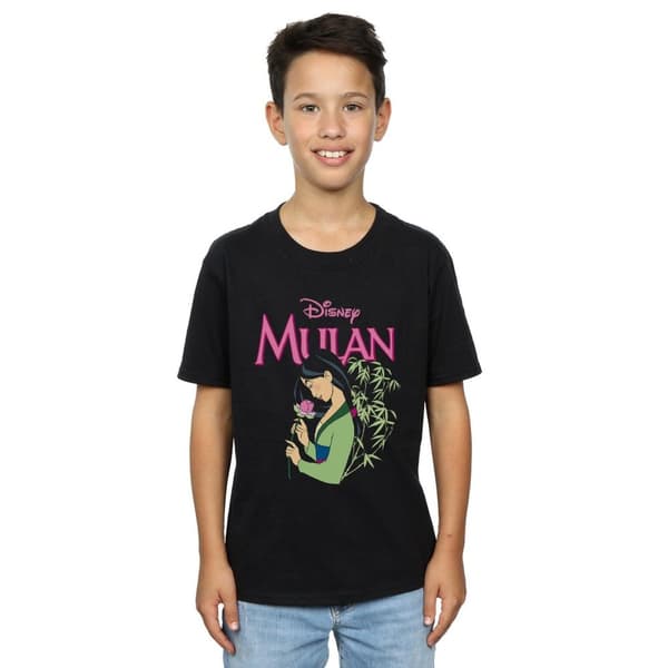 Disney Boys Mulan Pink Magnolia T-Shirt