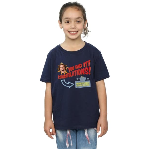 Elf Girls World´s Best Coffee Cotton T-Shirt