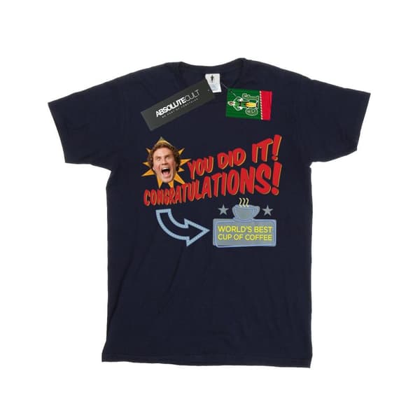 Elf Girls World´s Best Coffee Cotton T-Shirt