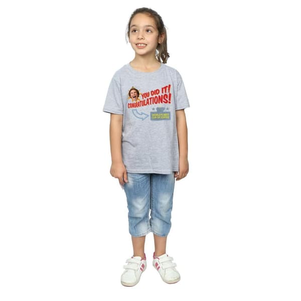 Elf Girls World´s Best Coffee Cotton T-Shirt