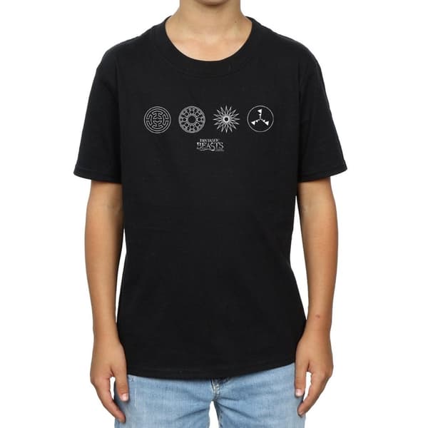 Fantastic Beasts Boys Circular Icons T-Shirt