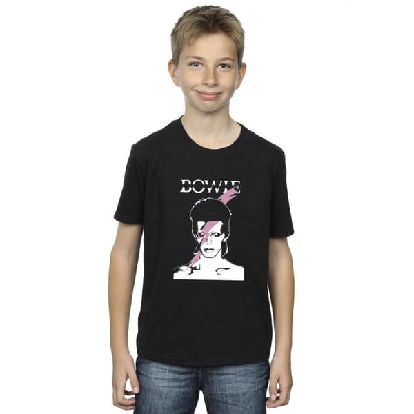 David Bowie Rosa Flash T-shirt för pojkar