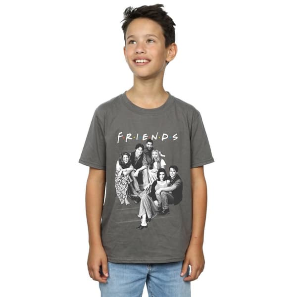 Friends Boys Group Stairs T-Shirt