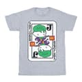 Miniatyrbild 1 av 5: DC Comics Dam/Tjej - Chibi Joker - Spelkort - Bomulls-T-shirt