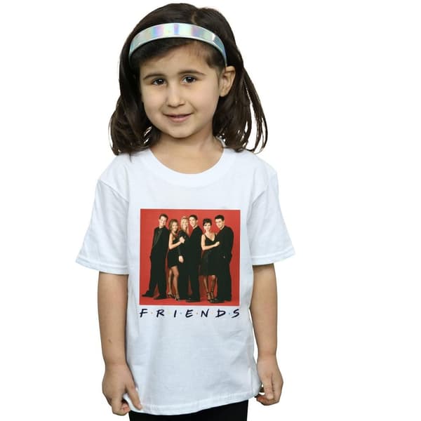 Friends T-shirt i bomull för flickor