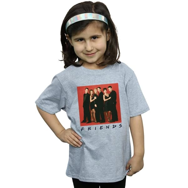 Friends T-shirt i bomull för flickor