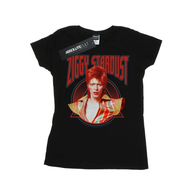 David Bowie Womens/Ladies Ziggy Stardust Cotton T-Shirt