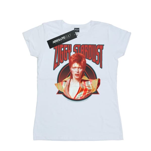 David Bowie Womens/Ladies Ziggy Stardust Cotton T-Shirt