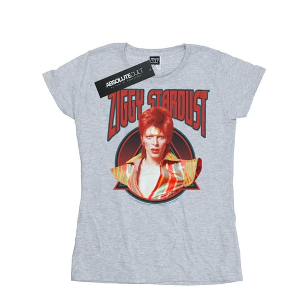 David Bowie Womens/Ladies Ziggy Stardust Cotton T-Shirt