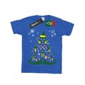 Miniatyrbillede 1 af 5: Elf Girls Christmas Tree Cotton T-Shirt