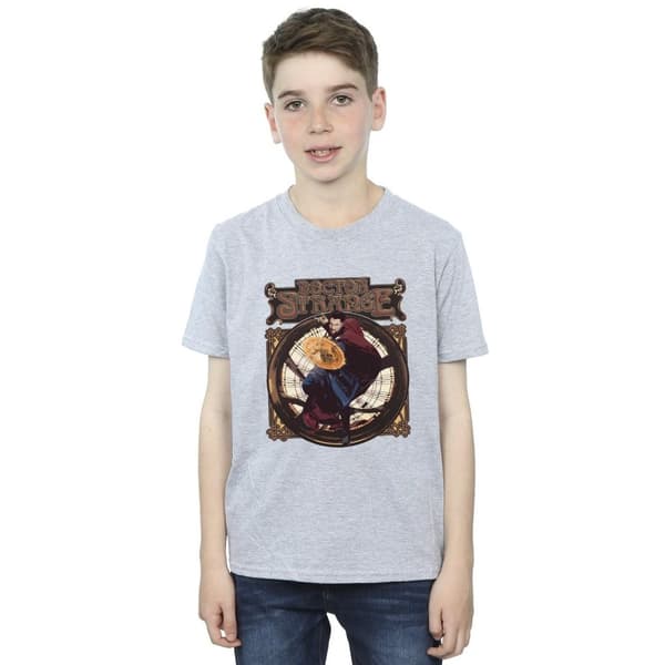 Marvel Boys Doctor Strange Circle T-Shirt