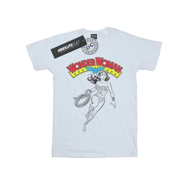 DC Comics Girls Wonder Woman Lasso Cotton T-Shirt