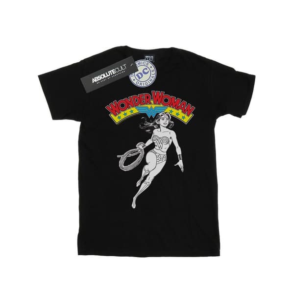 DC Comics Girls Wonder Woman Lasso Cotton T-Shirt