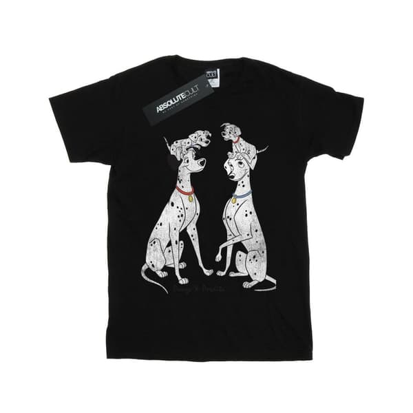 Disney 101 Dalmatiner - Klassisk t-shirt med Pongo och Perdita för pojkar