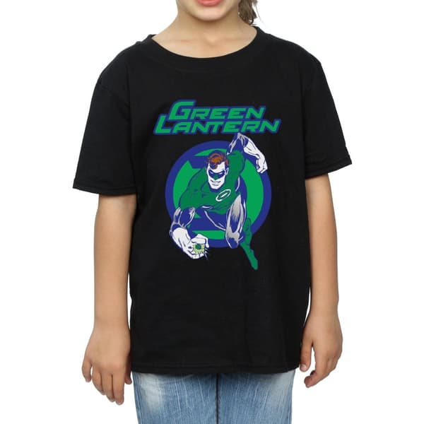 DC Comics Green Lantern Leap T-shirt i bomull för flickor