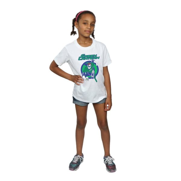 DC Comics Green Lantern Leap T-shirt i bomull för flickor