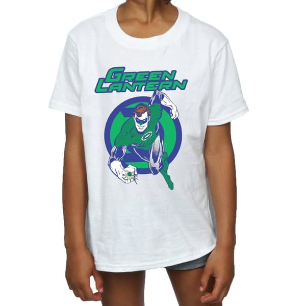 DC Comics Green Lantern Leap T-shirt i bomull för flickor
