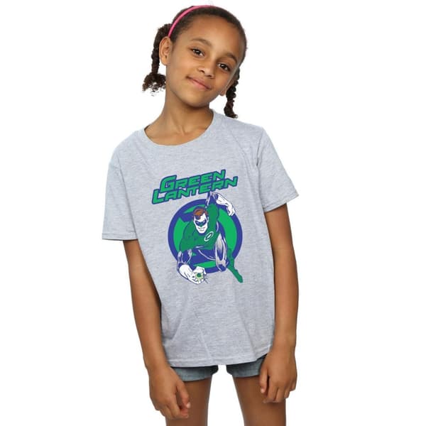 DC Comics Green Lantern Leap T-shirt i bomull för flickor