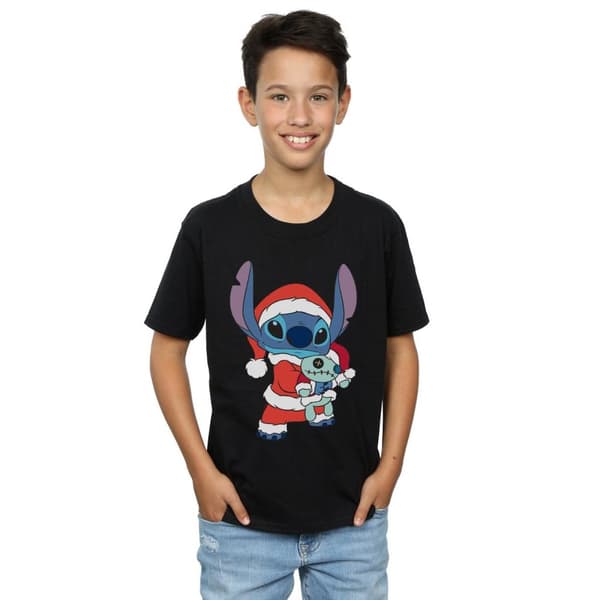 Disney Boys Lilo And Stitch Stitch Christmas T-Shirt