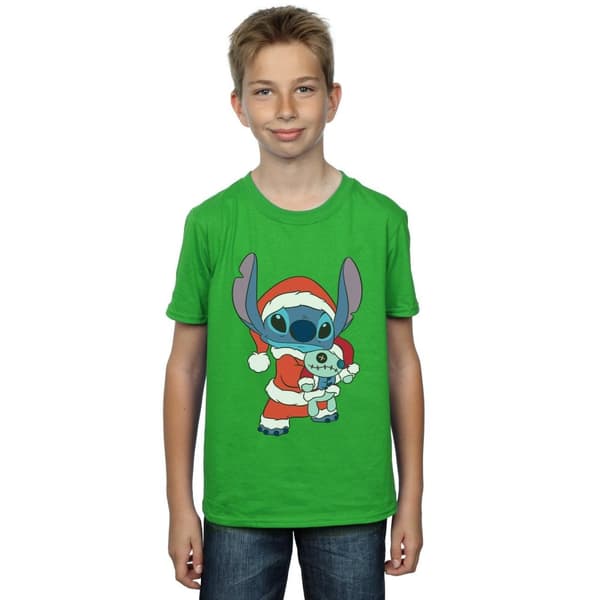 Disney Boys Lilo And Stitch Stitch Christmas T-Shirt