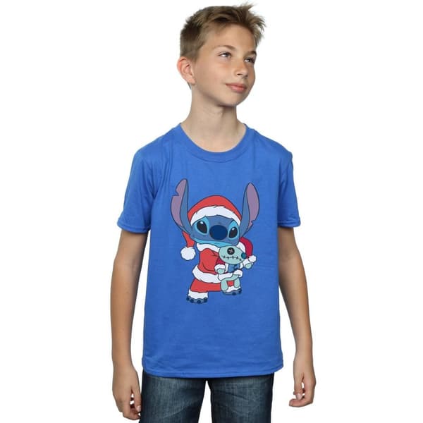 Disney Boys Lilo And Stitch Stitch Christmas T-Shirt