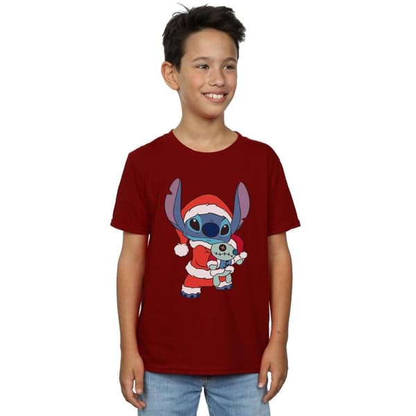 Disney Boys Lilo And Stitch Stitch Christmas T-Shirt