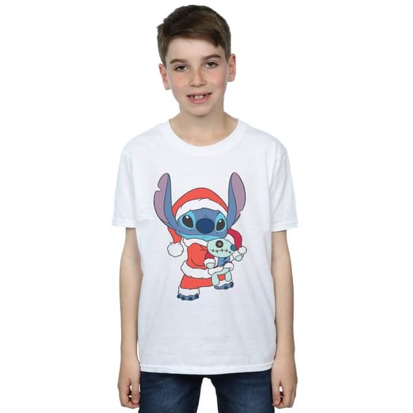 Disney Boys Lilo And Stitch Stitch Christmas T-Shirt