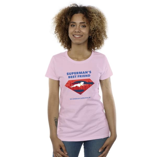 DC Comics Dam/Tjej DC Comics DC League Of Super-Pets - Supermans bästa vän - T-shirt i bomull