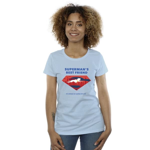 DC Comics Dam/Tjej DC Comics DC League Of Super-Pets - Supermans bästa vän - T-shirt i bomull