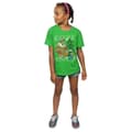 Miniatyrbillede 4 af 5: The Flintstones Girls Christmas Fair Isle Cotton T-Shirt