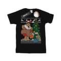 Miniatyrbillede 1 af 5: The Flintstones Girls Christmas Fair Isle Cotton T-Shirt