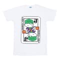 Miniatyrbillede 2 af 5: DC Comics Mens Chibi Joker Playing Card T-Shirt
