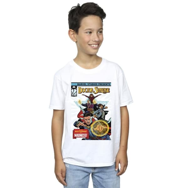 Marvel Boys Doctor Strange Comic Cover T-Shirt