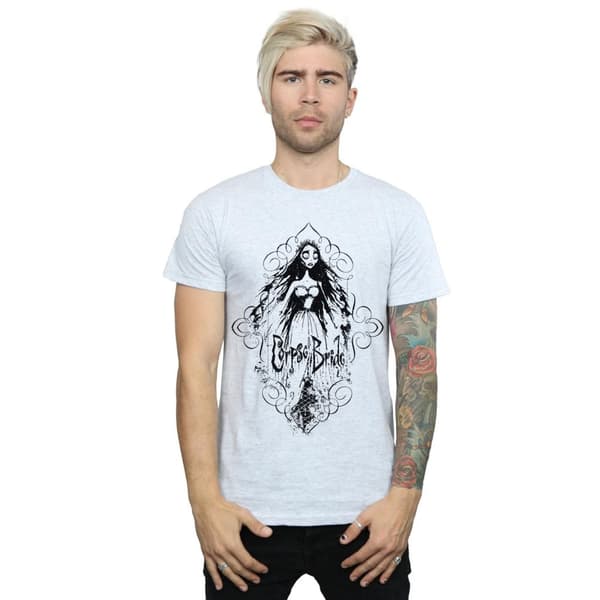 Corpse Bride Mens Sketched Bride T-Shirt