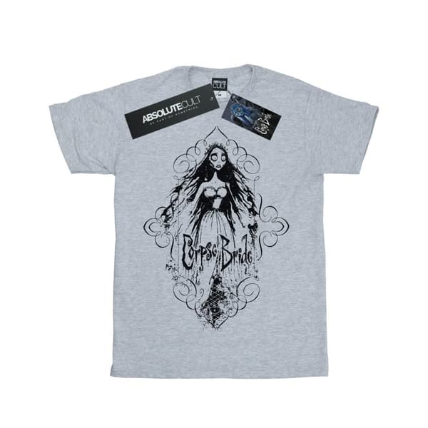 Corpse Bride Mens Sketched Bride T-Shirt