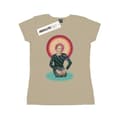 Miniatyrbild 1 av 3: David Bowie T-shirt i bomull med knäböjande halo för damer/damer