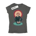 Miniatyrbild 1 av 3: David Bowie T-shirt i bomull med knäböjande halo för damer/damer