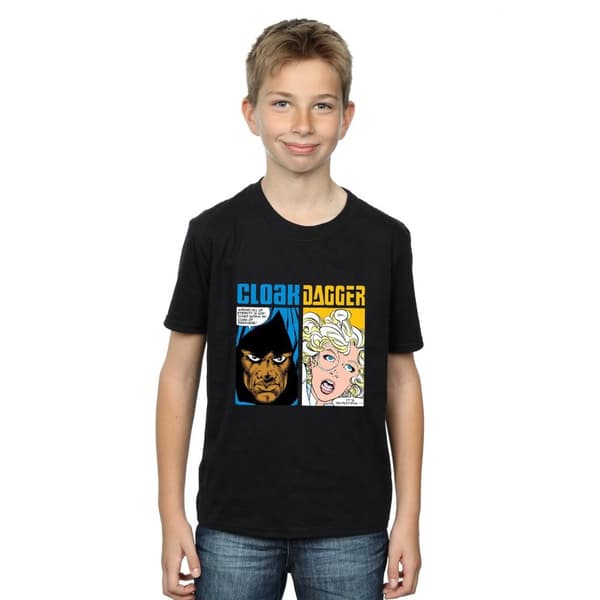 Marvel Cloak And Dagger Comic Panels T-shirt för pojkar