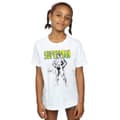 Miniatyrbild 2 av 3: DC Comics Superman Mono Action Pose T-shirt i bomull för flickor