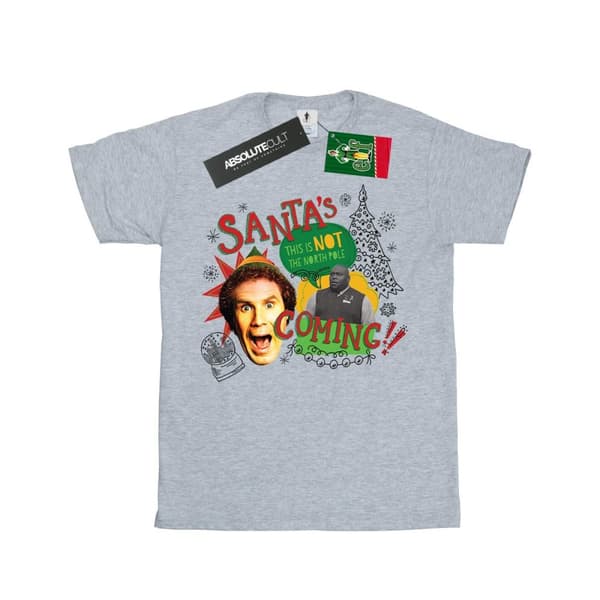 Elf Girls North Pole Cotton T-Shirt