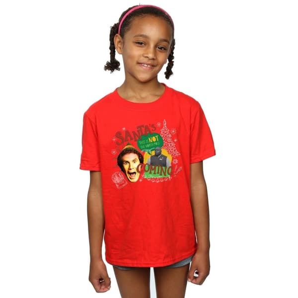Elf Girls North Pole Cotton T-Shirt