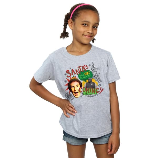 Elf Girls North Pole Cotton T-Shirt
