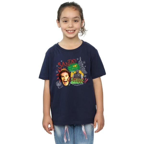 Elf Girls North Pole Cotton T-Shirt