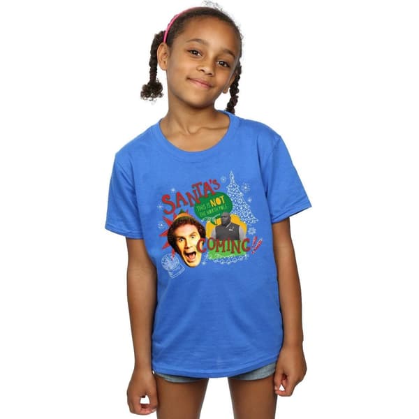 Elf Girls North Pole Cotton T-Shirt