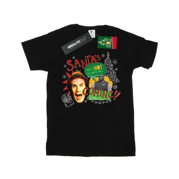 Elf Girls North Pole Cotton T-Shirt