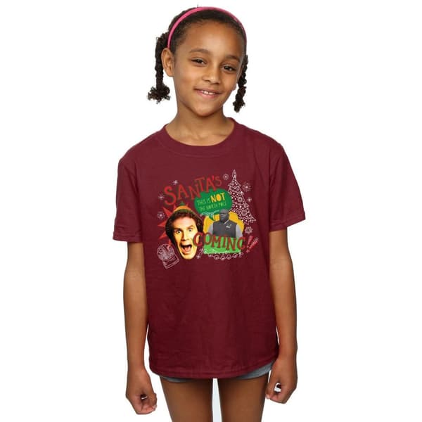 Elf Girls North Pole Cotton T-Shirt