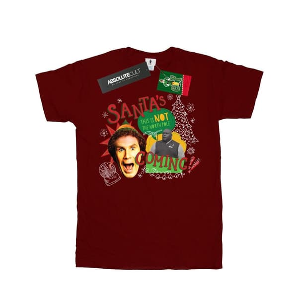 Elf Girls North Pole Cotton T-Shirt