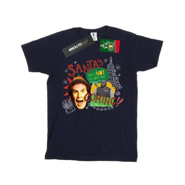 Elf Girls North Pole Cotton T-Shirt