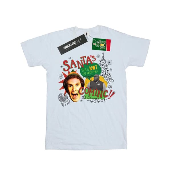 Elf Girls North Pole Cotton T-Shirt